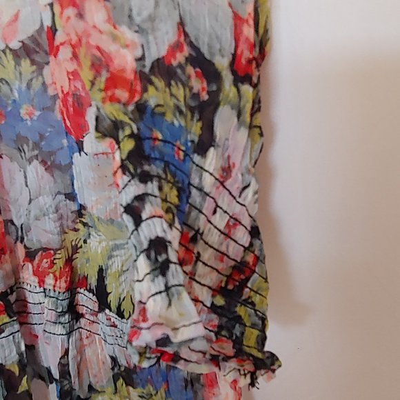 By Anthropologie sheer angelic hippie boho maxi dress cottagecore XSP 100% Cupro - Picture 9 of 13